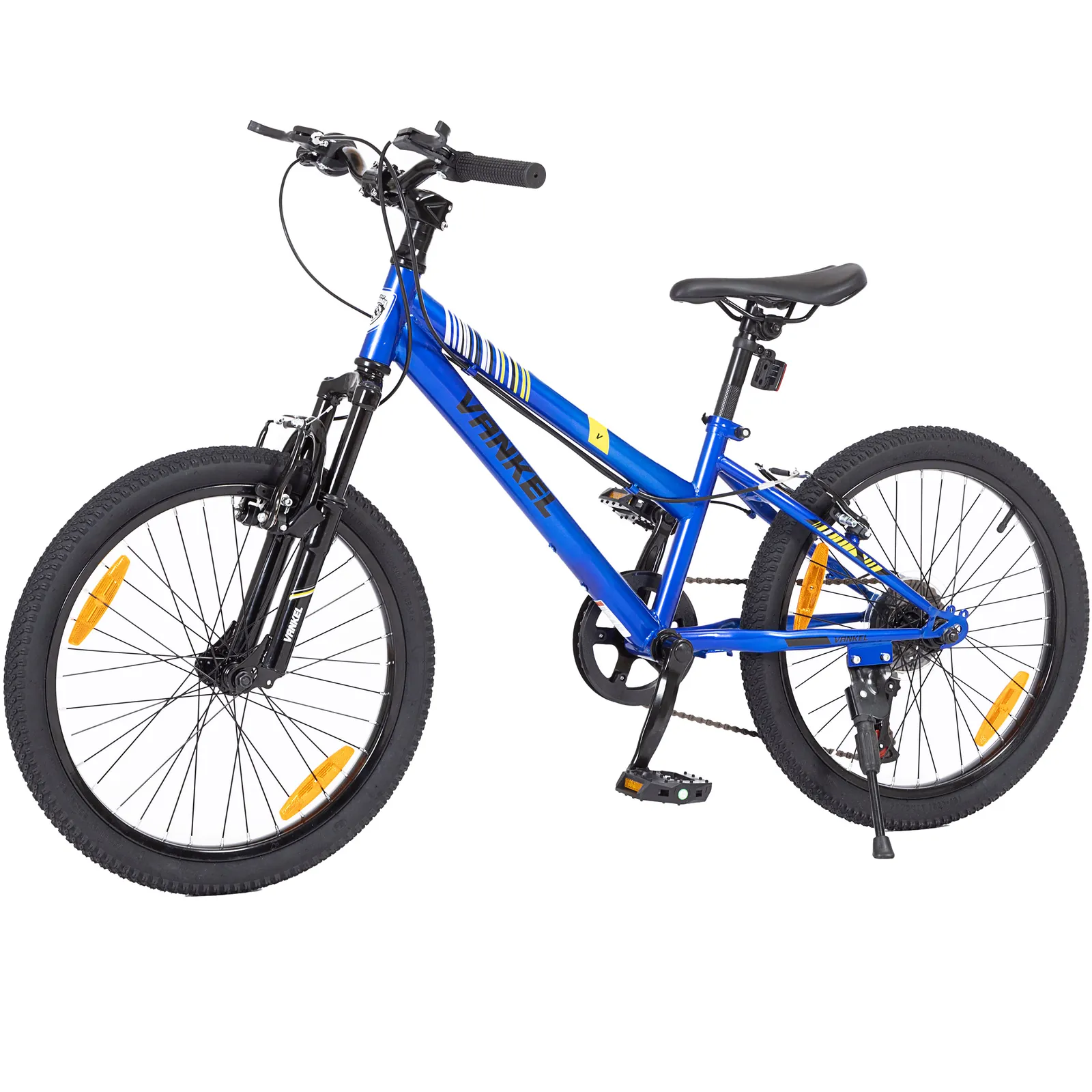 VANKEL VK01 20-Zoll-Fahrrad, Blau, Ansicht 3