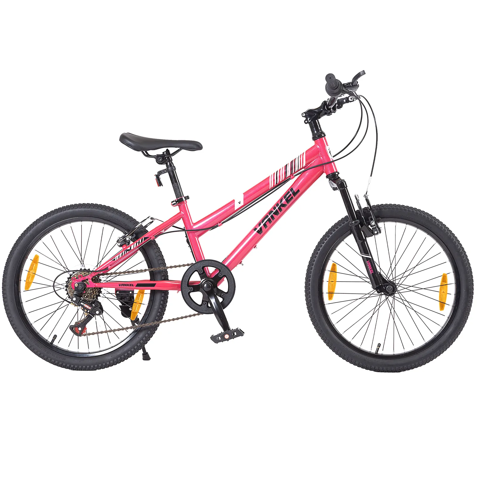VANKEL VK01 20-Zoll-Fahrrad, Rosa, Ansicht 2