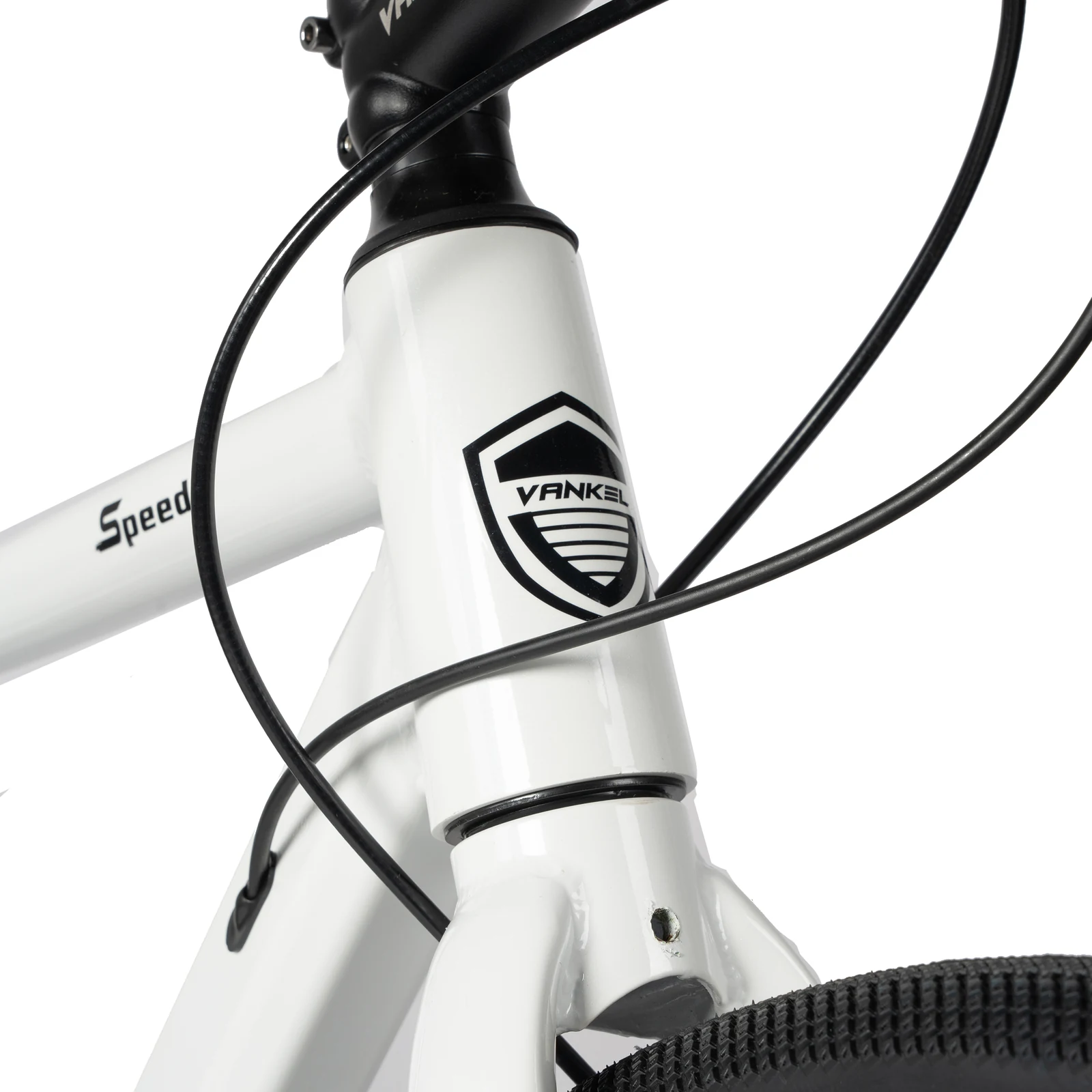 VANKEL VK03 28-Zoll-Fitnessbike, Weiß, Ansicht 3