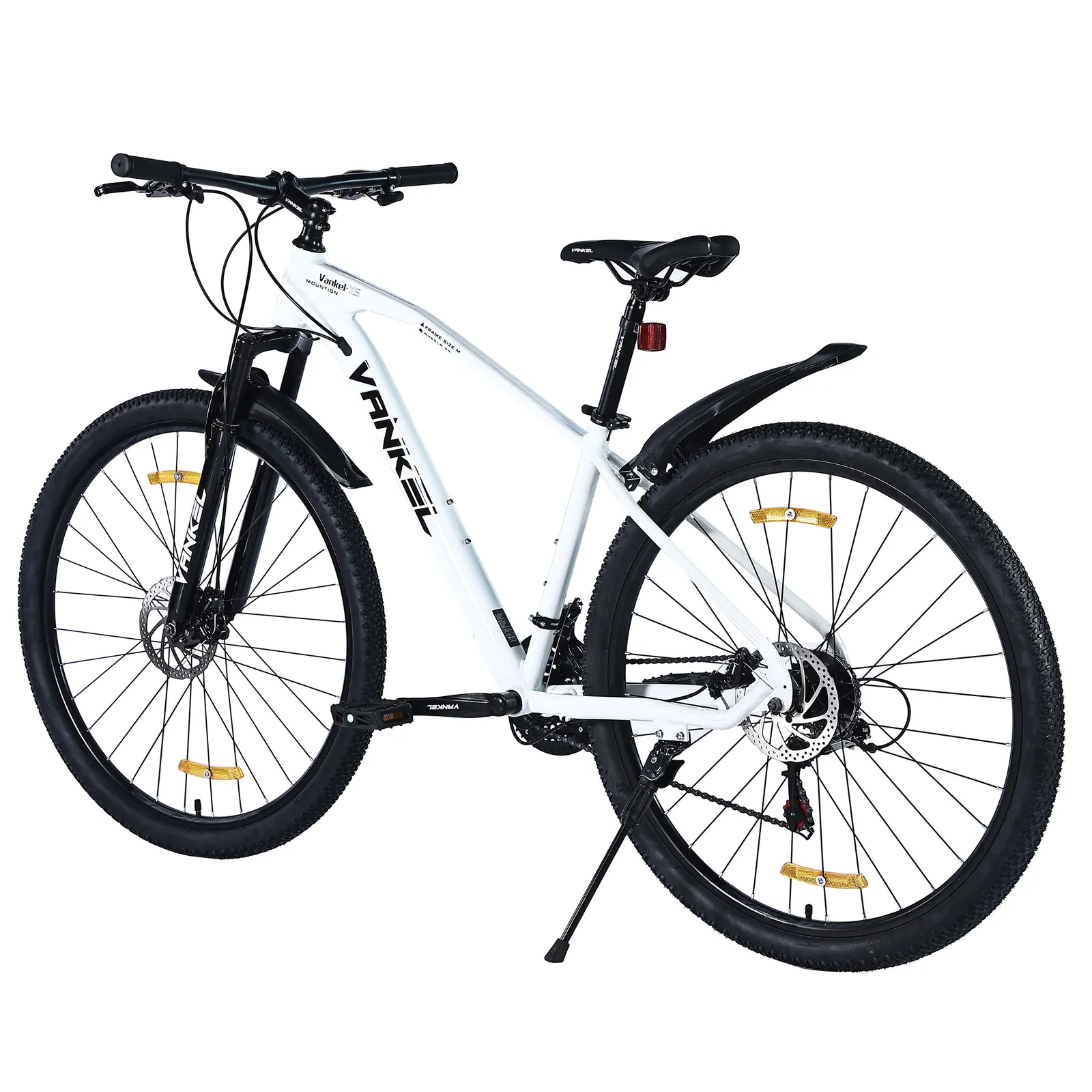 VANKEL VK05 29-Zoll-Mountainbike, Perlmuttweiß, Ansicht 3