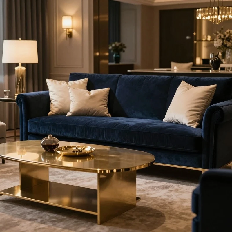 Luxury living room decor