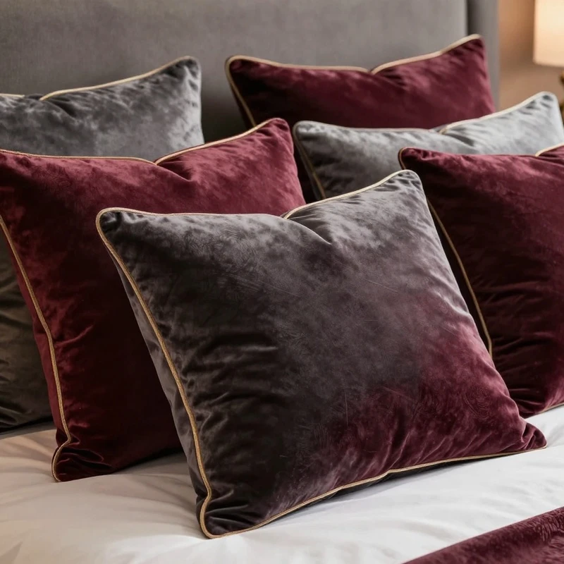 Luxury pillow arrangement